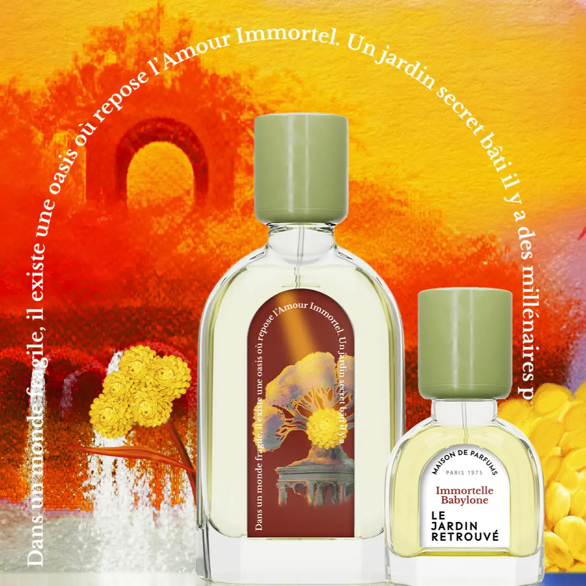 IMMORTELLE BABYLONE Product image 50 ML and 15 ML