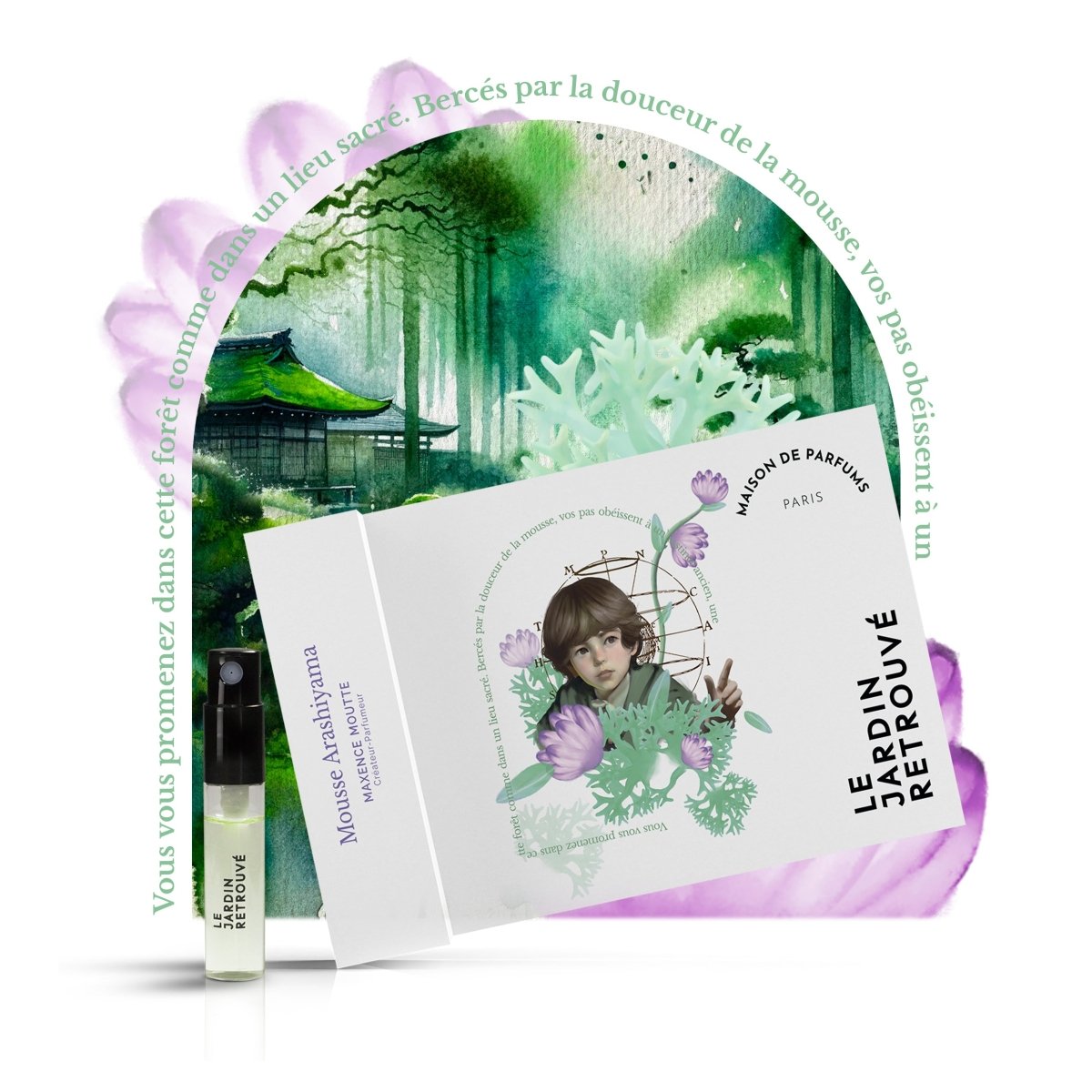 Mini Spray Mousse Arashiyama + Code Cadeau 4€ - Le Jardin Retrouvé