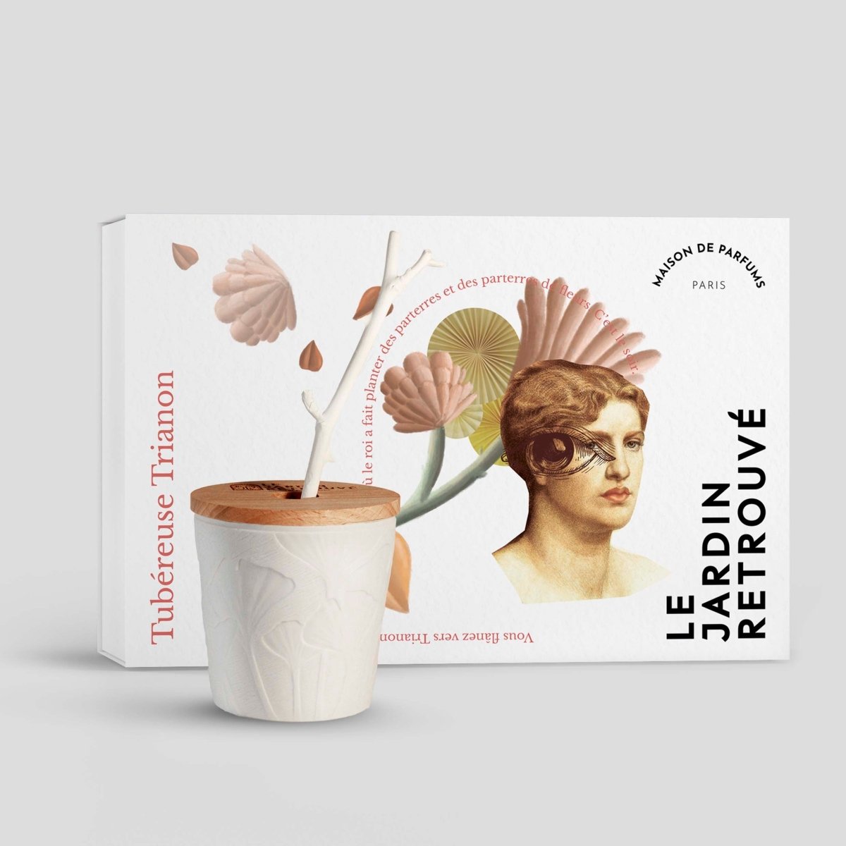 Tubéreuse Trianon Fragrance Diffuser | Le Jardin Retrouvé