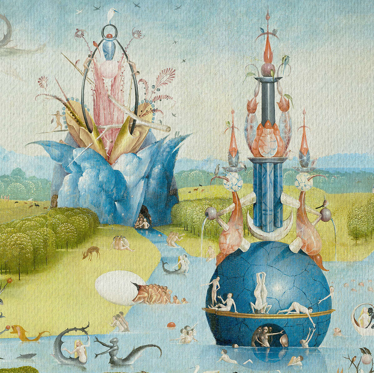 Le Jardin derrière Eau des Délices - Le Jardin Retrouvé