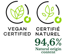 Tubéreuse Trianon - Le Jardin Retrouvé - Vegan certified logo - Certifié naturel 94.6% Natural origin content
