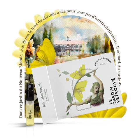 Mini-Spray Bois Tabac Virginia + Code Cadeau 4€ - Le Jardin Retrouvé