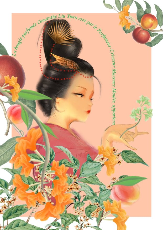 Osmanthe Liu Yuan - Carte Postale - Le Jardin Retrouvé