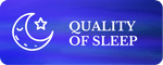 Blue moodbooster icon “Sleep”, illustrating niche perfumes that support peaceful sleep
