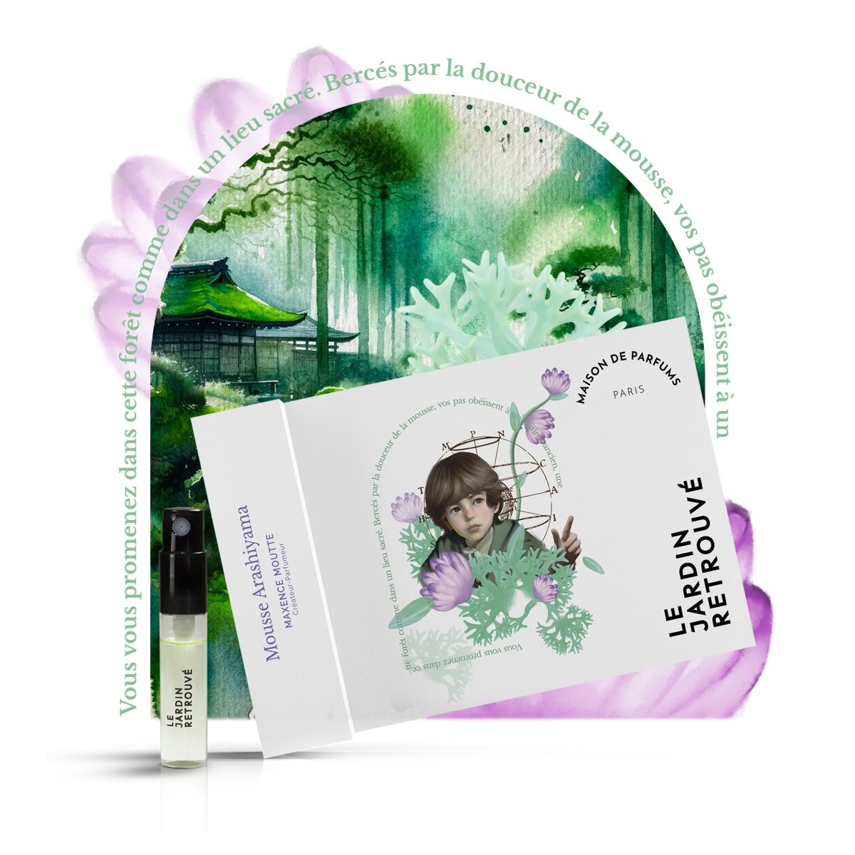 Set Découverte 12 parfums + Code Cadeau 24€ - Le Jardin Retrouvé