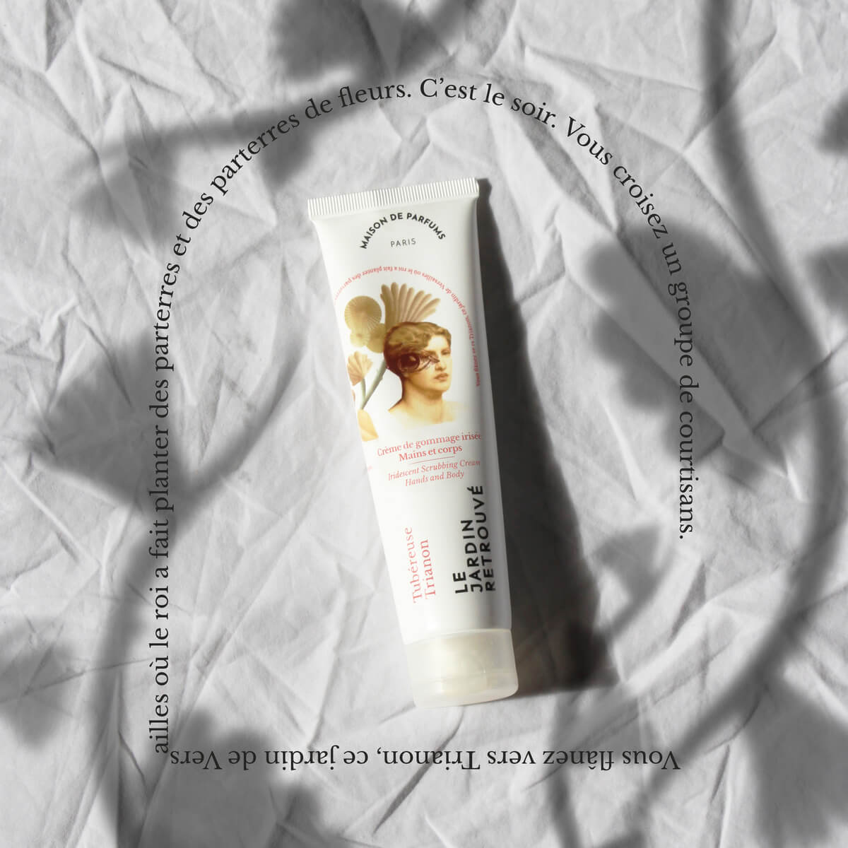 Tubéreuse Trianon Scrub Cream – Gentle & Natural Exfoliation – Le