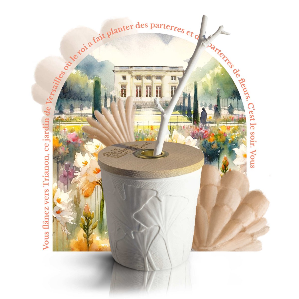 Tubéreuse Trianon Tige Parfumante - Le Jardin Retrouvé
